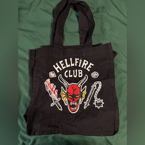 Black Hellfire Club Tote Bag